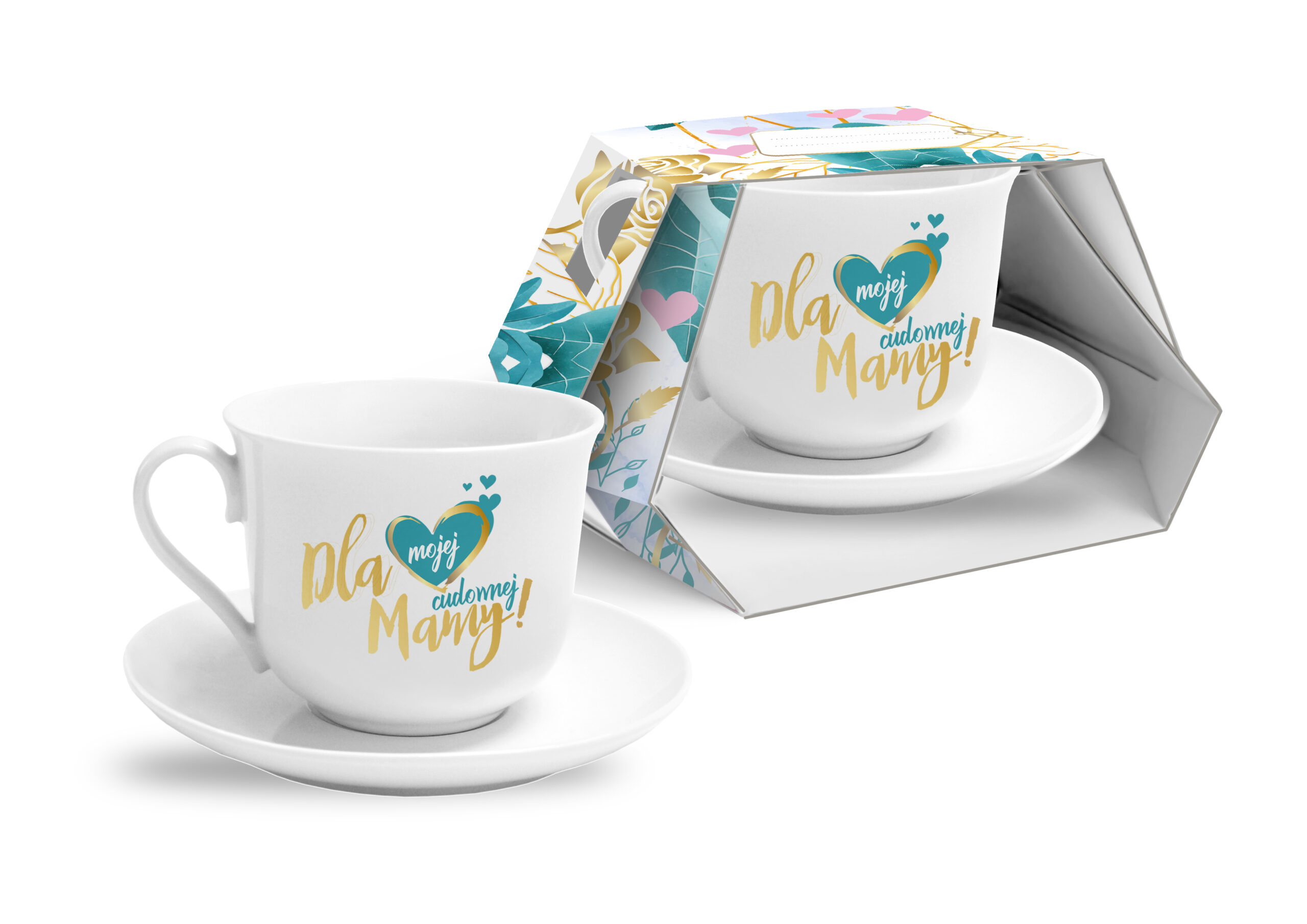 Filiżanka ze spodkiem 400ml "Dla mojej cudownej Mamy"