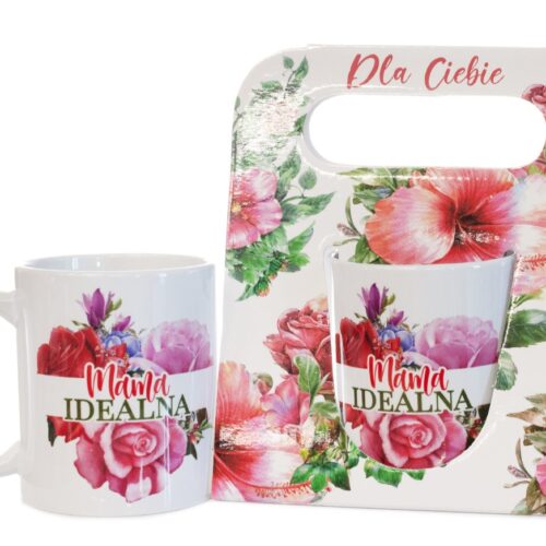 Kubek ceramiczny w opakowaniu "Mama Idealna"