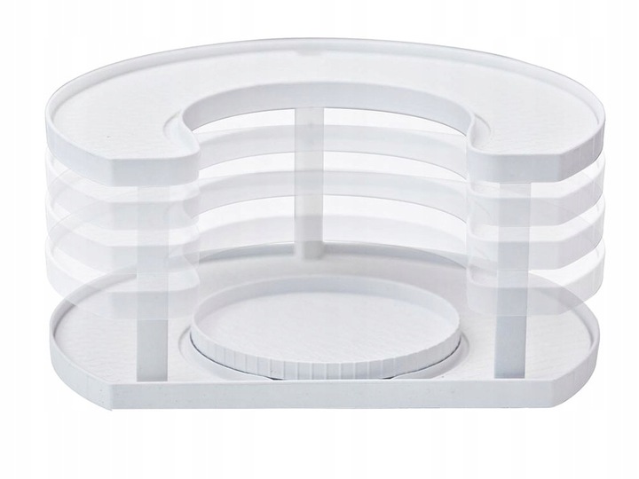 Organizer na pojemniki półka na przyprawy obrotowy - obrazek 3