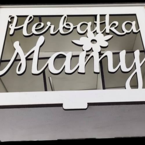 Herbaciarka 19,5 x 15,5cm KWIAT MAMA