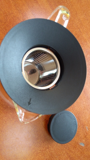 Dzbanek żaroodporny z zaparzaczem 1l. TE VERTE - obrazek 3