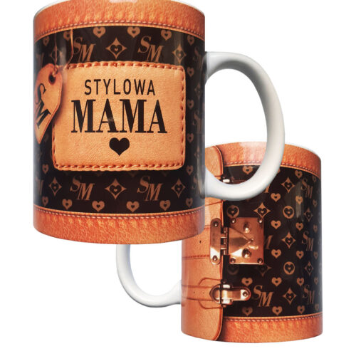 Kubek ceramiczny Glamour stylowa Mama K155