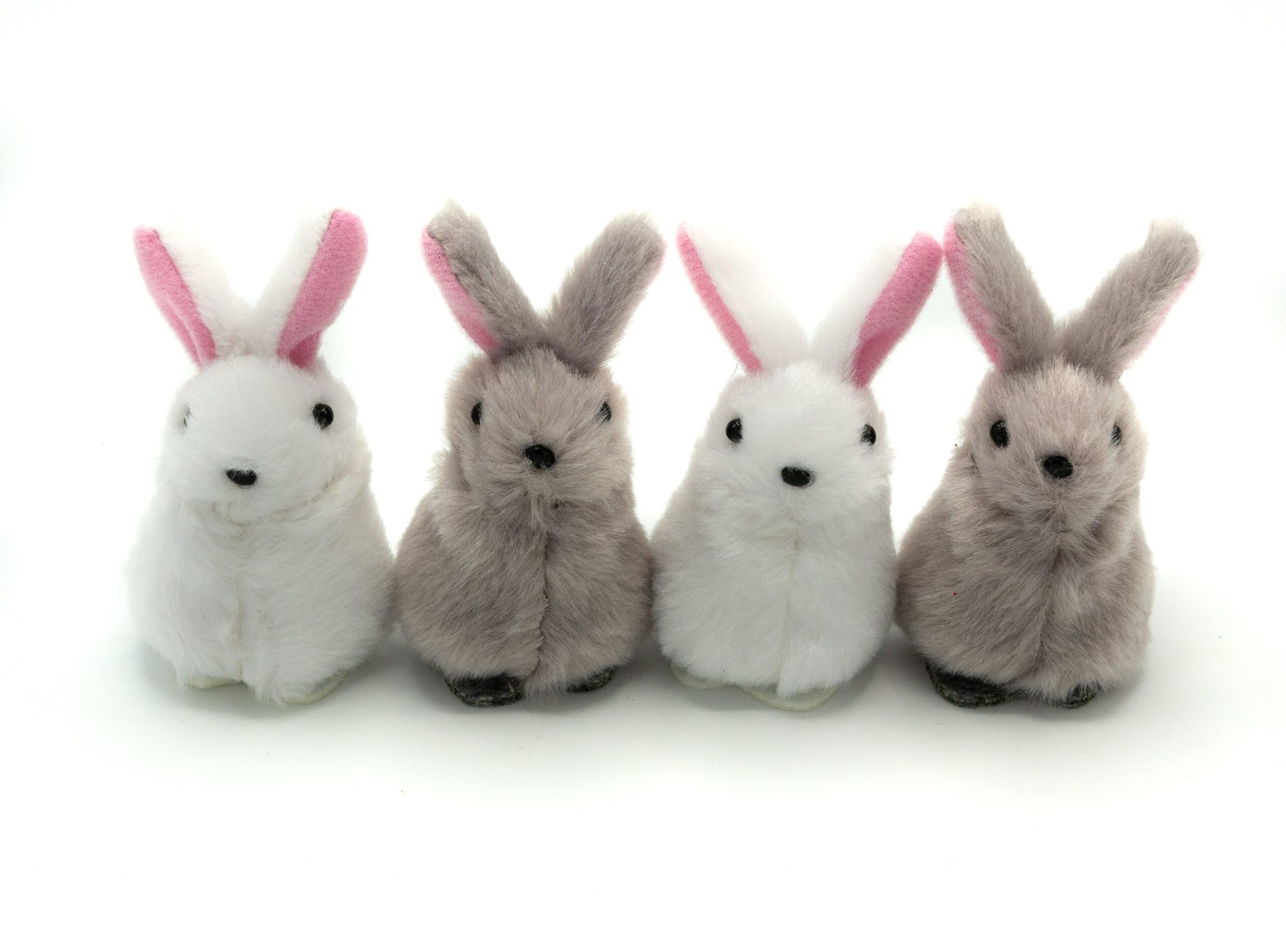 Króliczki wielkanocne 7cm - 4szt.