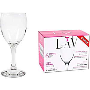 kieliszki do wina 205ml   LAV EMPIRE   6 sztuk