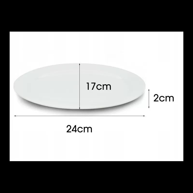 Półmisek na przekąski 24x17cm - obrazek 5