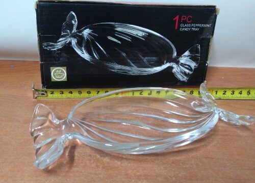 Półmisek szklany "CUKIEREK"