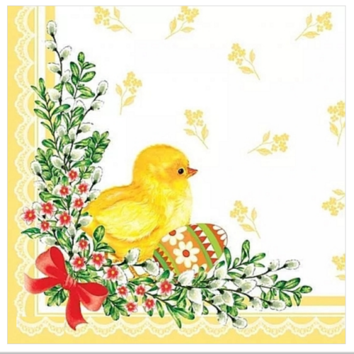 Serwetki 33x33cm wielkanocne 20szt. | WN-032 18-33
