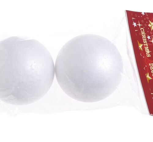 kulka styropianowa 9,5cm, 2szt 22CAN009