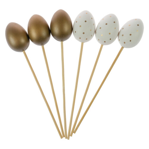 Jajeczka na piku glamour 6 szt.