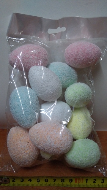 Jajka w worku 12szt styropian