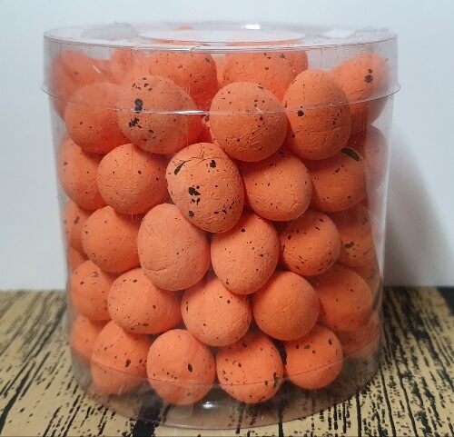 Jajka w kloszu 2cm POMARAŃCZOWE 100szt