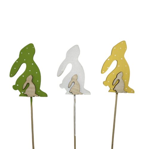 Pik drewniany 3 szt. ZAJĄCZKI